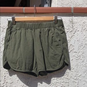 Army Green Shorts